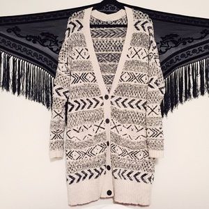 Ecoté Oversize Cardigan Sweater