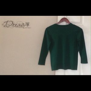 New York & Company Sweaters - ๐ Green Silk New York & Co Cardigan New York & Company Sweaters - ๐ Green Silk New York & Co Cardigan