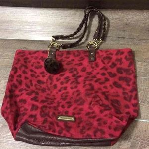 Cheetah print Steve madden tote.