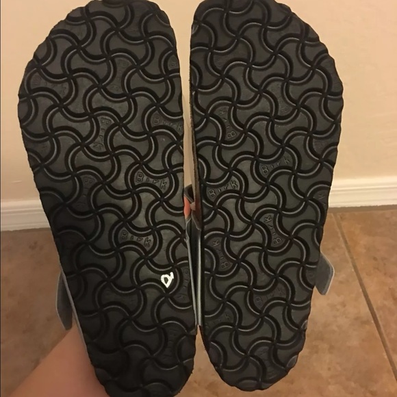 Birkenstock Gizeh Birko-Flor Sandal 37 6 Silver - Picture 3 of 3