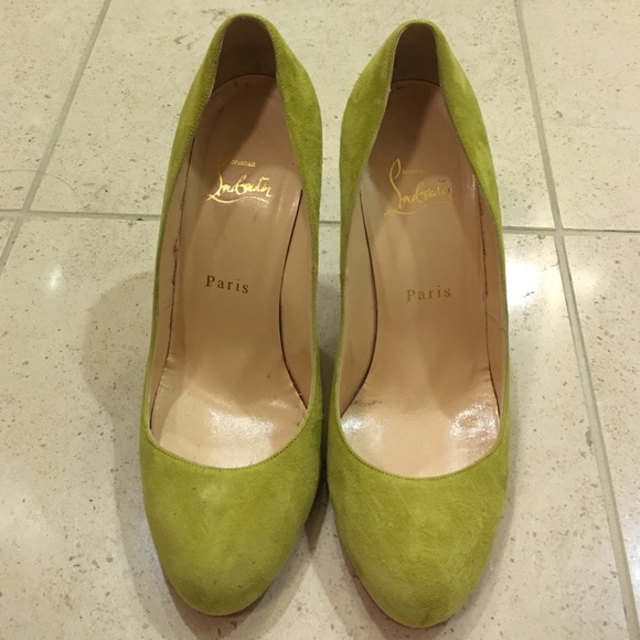 Christian louboutin suede Ron Ron