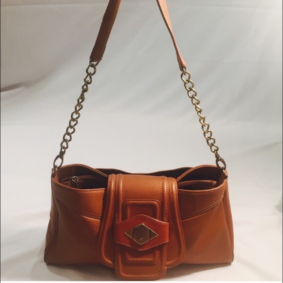 Beautiful brown leather Rachel Zoe bag