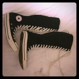 KNEE HIGH CONVERSE BOOTS