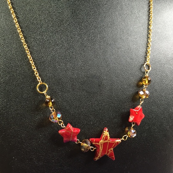 CH50 Wooden painted and wire wrapped STARS set - Picture 3 of 4