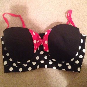 Minnie/ Mickey Mouse bra top