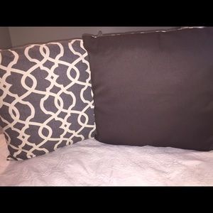 Grey Decorative Pillows