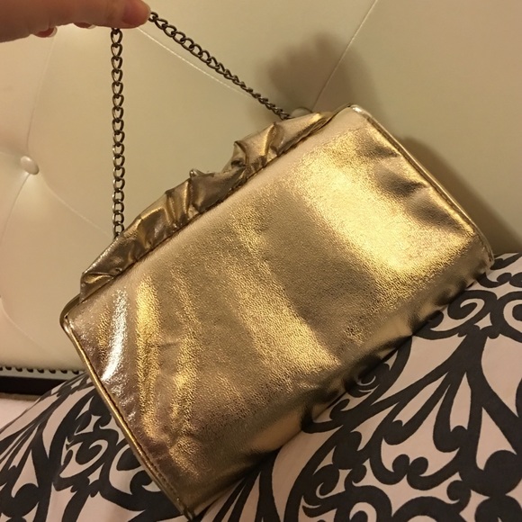 ✨1950's Vintage gold chain purse