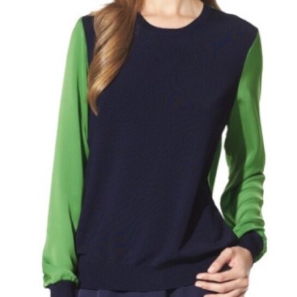 3.1 Philip lim color block top