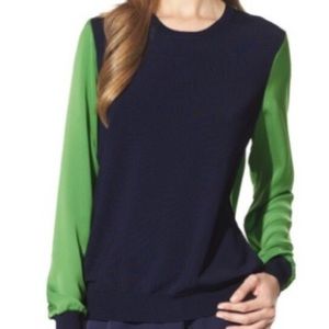 3.1 Philip lim color block top