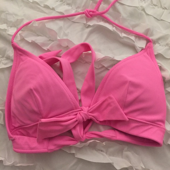 Victoria's Secret bathing suit top (pink)