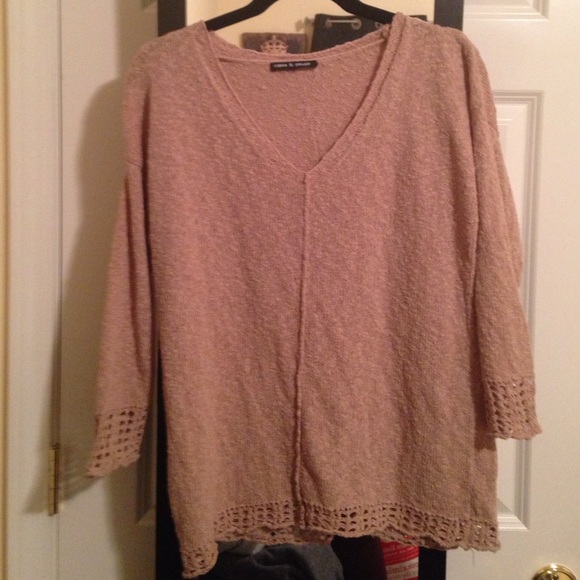 Knit like top