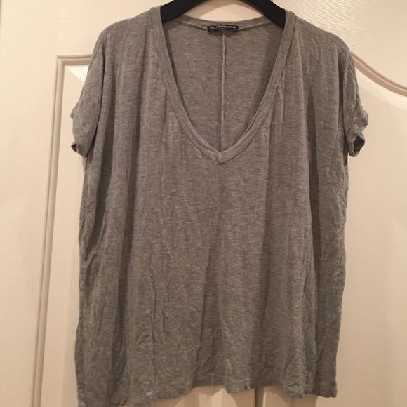 Brandy Melville v neck shirt