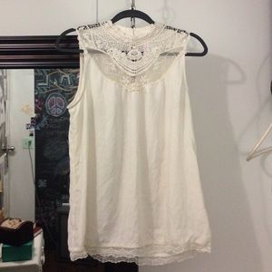 Lace Flowy Top.