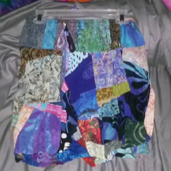 *Hippy/bohemian patch work skirt*