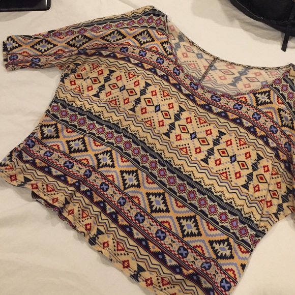 Forever 21 Aztec top