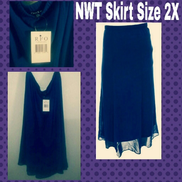 NWT Onyx Maxi Skirt - Picture 1 of 1