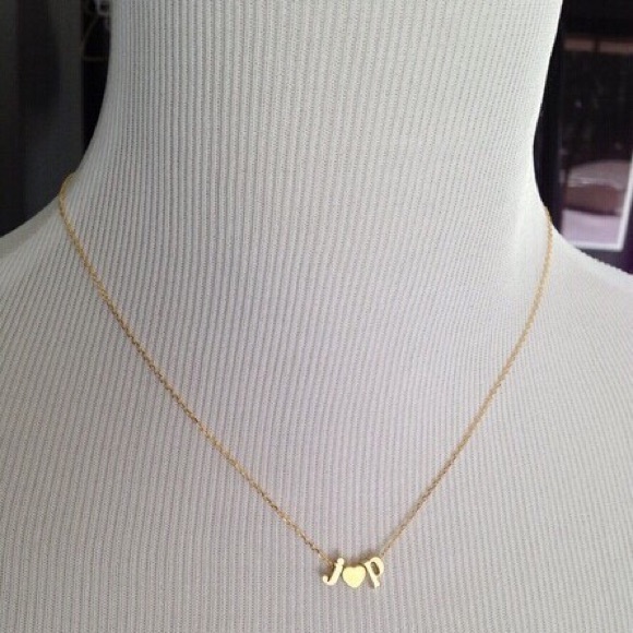 CUSTOM lowercase INITIALS NECKLACE - Picture 8 of 8