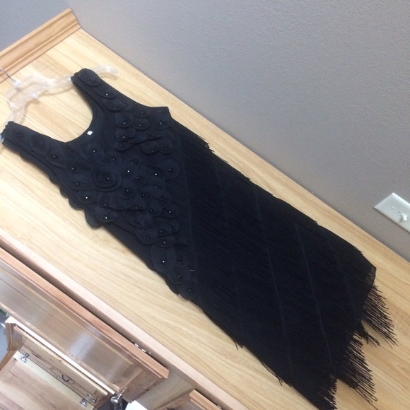 Black flapper dress!