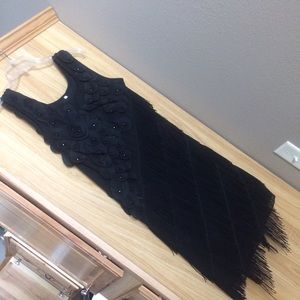 Black flapper dress!