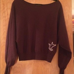 Off the shoulder sweater