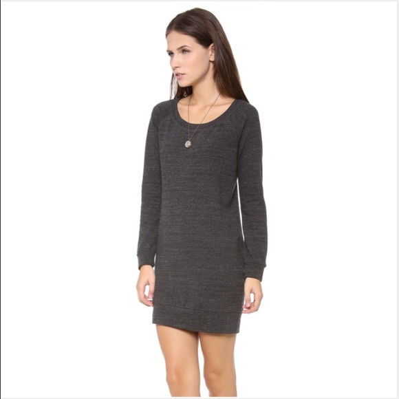 Splendid Dresses & Skirts - New Splendid Sweatshirt Dress in Charcoal