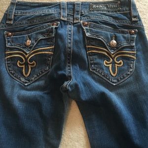 Rock revival Stephanie jeans size 30 distressed
