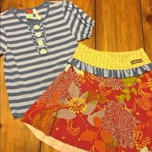 Matilda Jane Set size 2 (runs big)