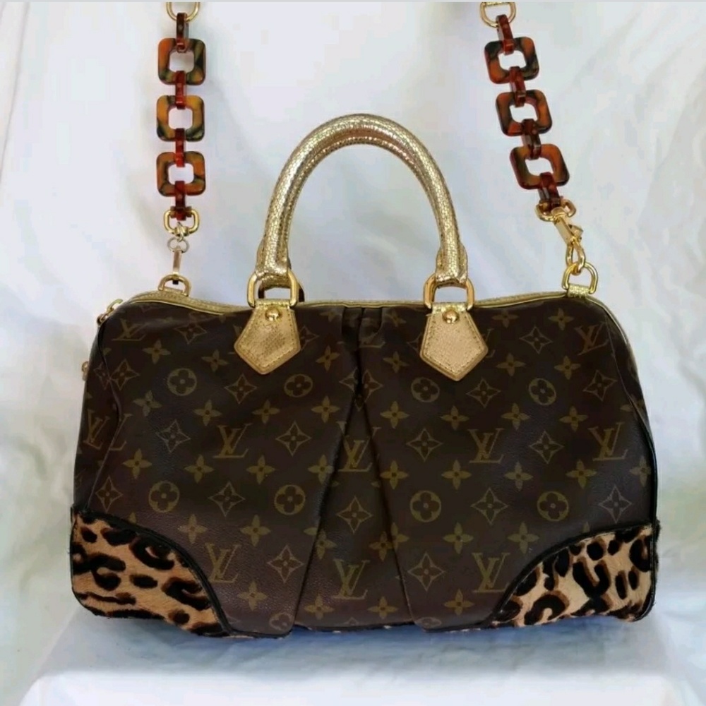 WILL TRADE Louis Vuitton Stephen Leopard Pony Bag