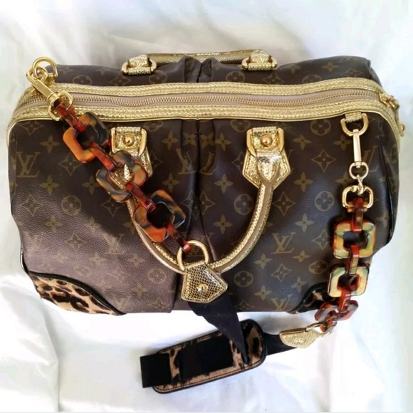 WILL TRADE Louis Vuitton Stephen Leopard Pony Bag - Picture 2 of 4