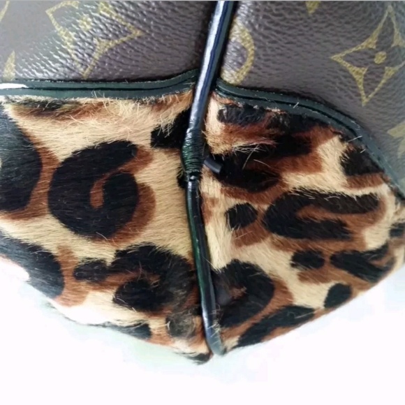 WILL TRADE Louis Vuitton Stephen Leopard Pony Bag - Picture 4 of 4