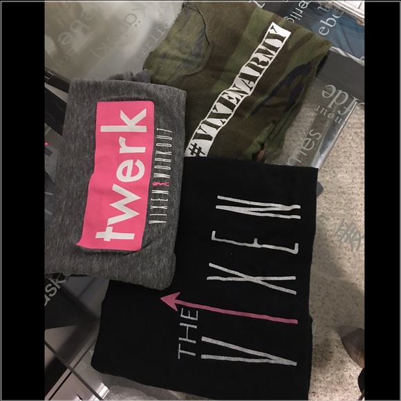 3 vixen workout tanks