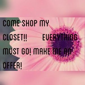 Come shop my closet..I ship today