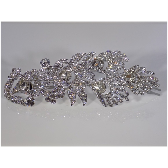 👯Crystal Feather Hair Comb👯 - Picture 3 of 4