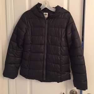 Girls Old Navy puffer jacket - Size 14