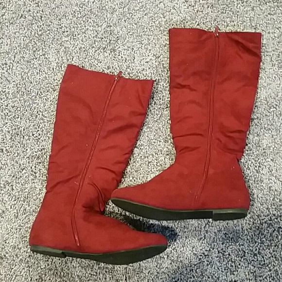 Red boots