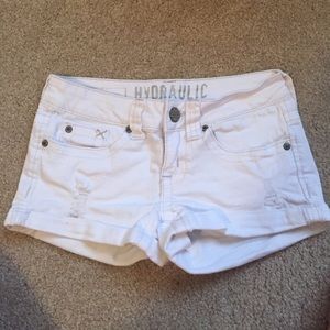 White shorts