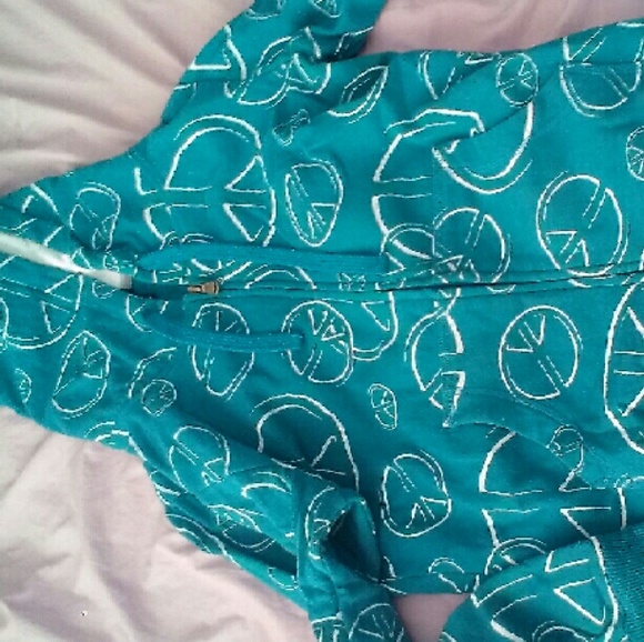 Peace Sign Hoodie - Picture 1 of 4