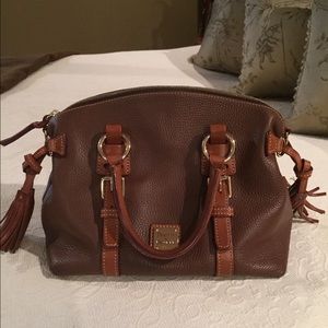 Dooney And Bourke brown leather handbag