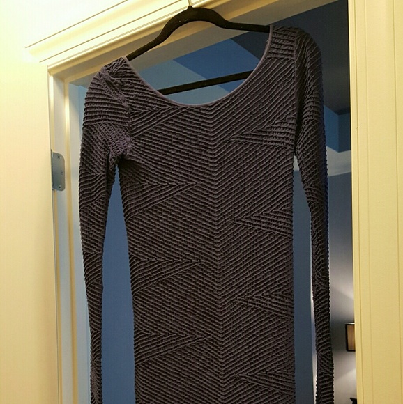 BCBGeneration Periwinkle Long Sleeve Dress M/L