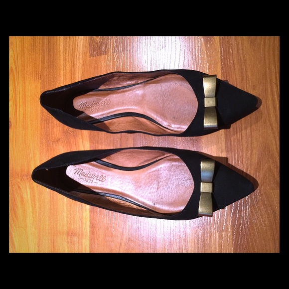 Madewell bow flats 8.5