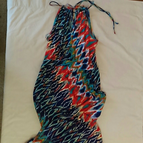 Bisou Bisou Dresses & Skirts - Bisou bisou multi colored Maxi dress