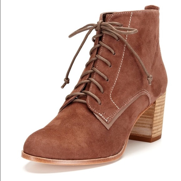 Dolce Vita Light Brown Suede Ankle Boot