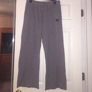 VS Pink grey sweatpants