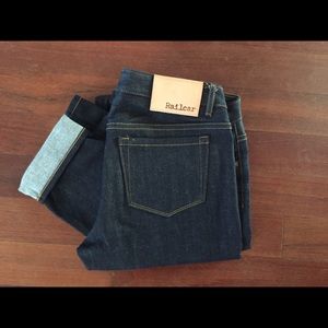 Railcar Fine Goods x008-Size 29-Raw Stretch Denim