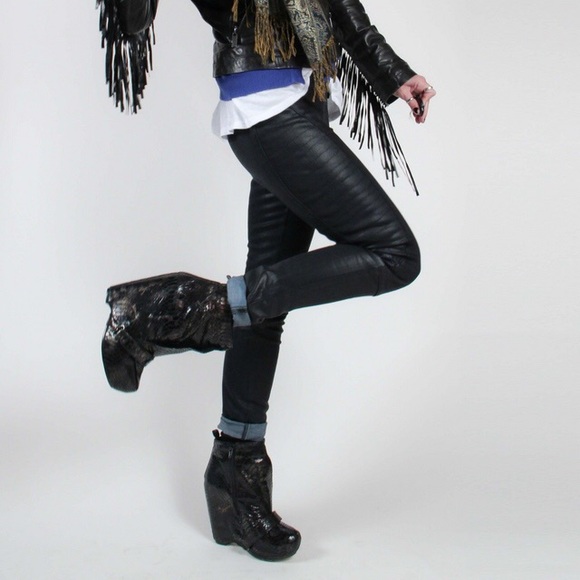 Wedge Booties