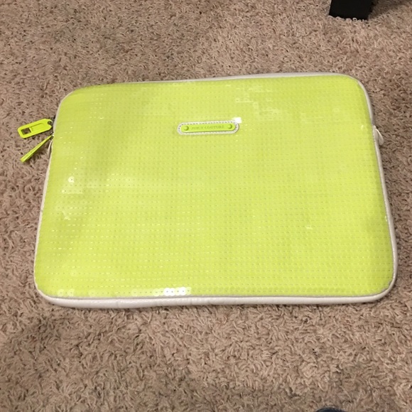 Juicy couture laptop holder and iPad holder.