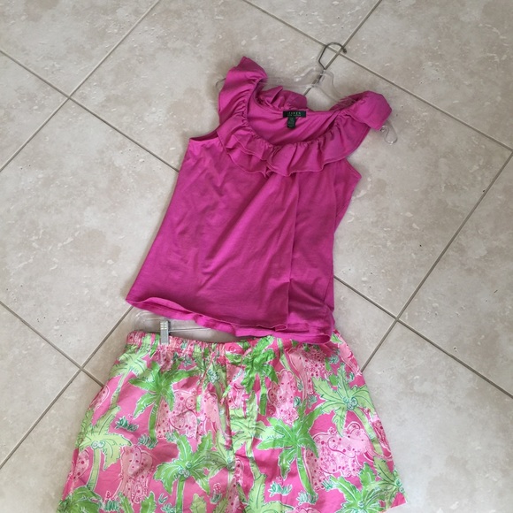Ralph Lauren Summer Top Pink