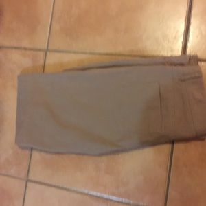 Theory beige pants worn once size 8.