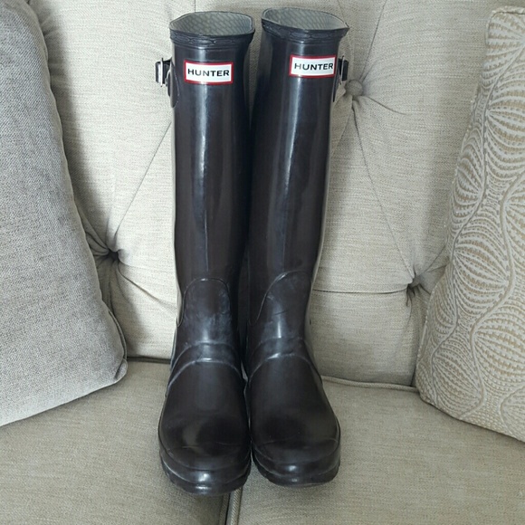 **SOLD **Hunter Original Tall Tour Boots