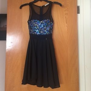 🐥SALE🐥 Charlotte Russe Mesh Sparkle Dress